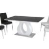 DT1598 BLAKE TABLE-BLACK+DY1801 CHAIR W7- Blake, Dining Table Only