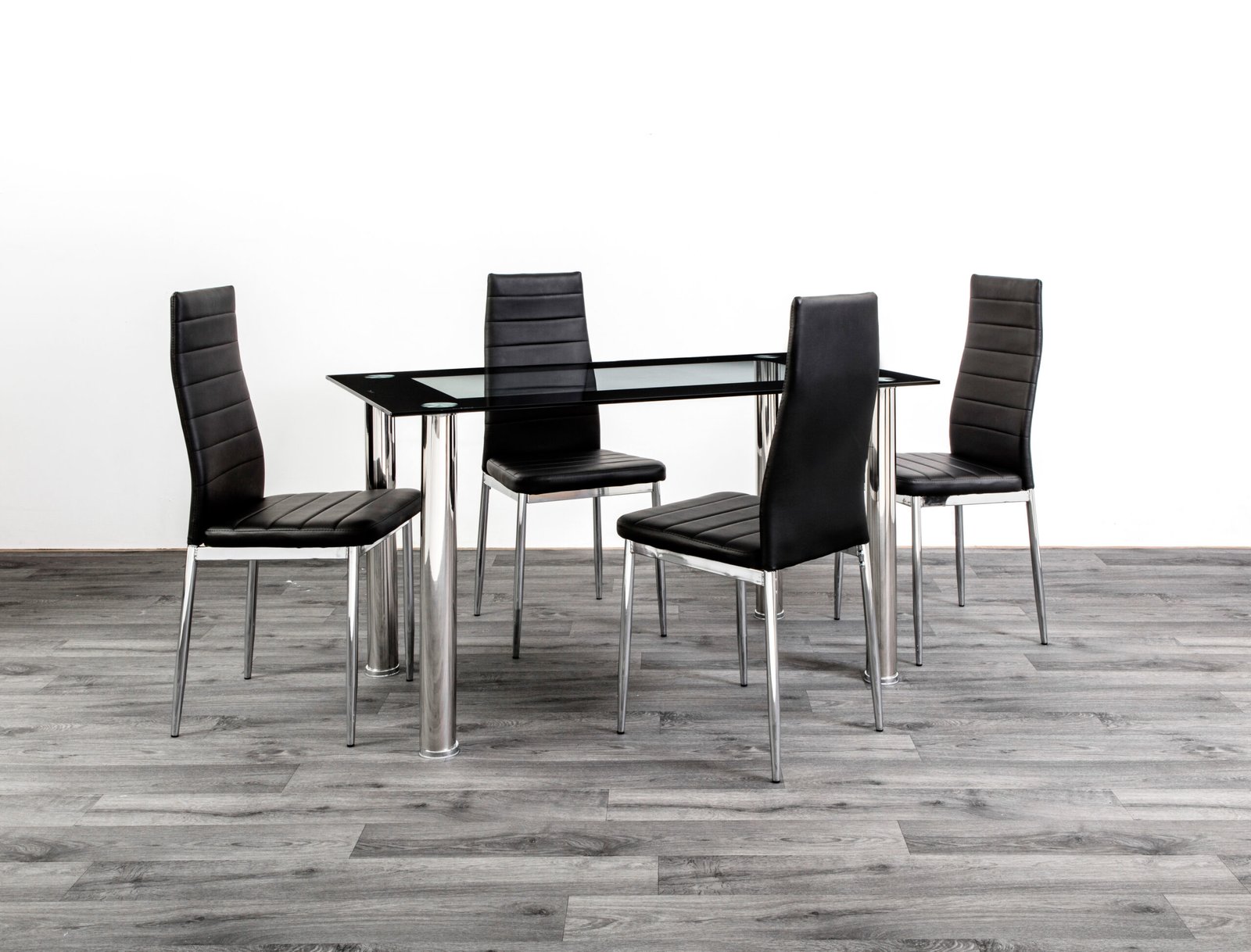 W7- Camel, Glass Dining Table Only
