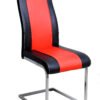 ZEN BLACK RED W7- Zen, 2x Dining Chair Only