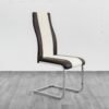 ZEN BROWN CREAM less pix W7- Zen, 2x Dining Chair Only