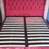 Small Double, Wings Fabric, Ottoman Bedframe+ZigZag Wings, 4'