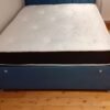 Double, Economy, Medium Soft, Divan Base+24″ Lines Headboard, 4'6"