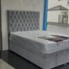 IMG-20240812-WA0005 King Size, Ready-made, Fabric, Ottoman Bedframe, 5'