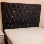 Wp- Divan Base+2 Draw+Floor Standing Headboard +Economy Mattress, King, 5'